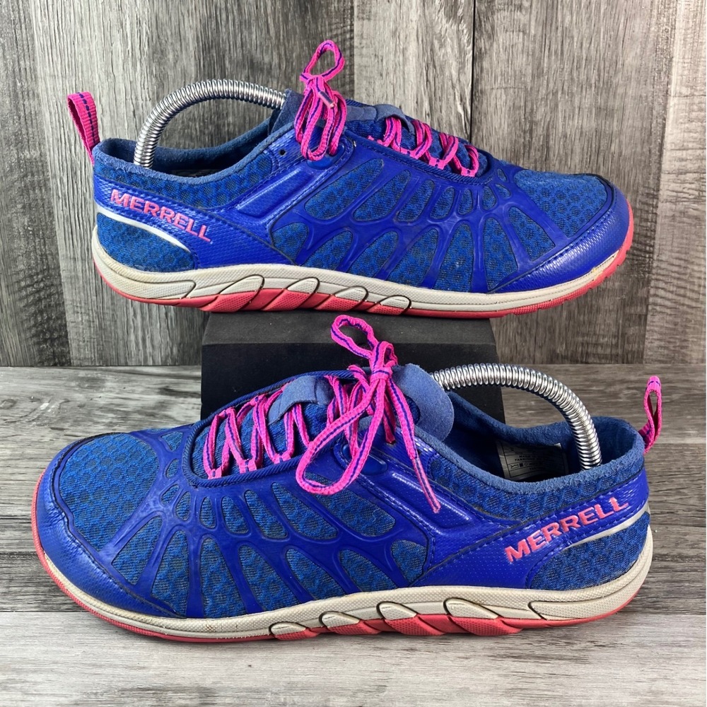 Merrell Bare Access Arc 2 Womens 9 Dazzling Blue Pink Running Shoes J46588